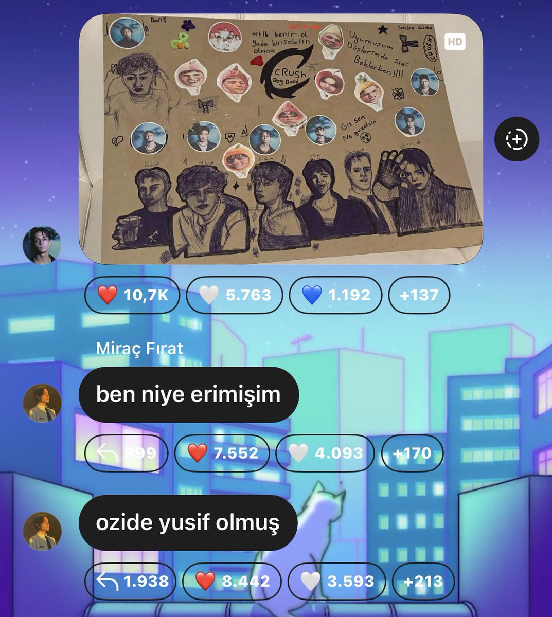 buablabirisimi's tweet photo. mirac firat cidden o kadar saygisiz ki kucuk cocuklar dusunup onlari cizmis mirac tesekkur etmek yerine neler diyor cocuk bu yaziyi gorunce ne kadar uzulmustur acaba elinden bu kadar gelmis demek ki cok kirici yaptigi sey https://t.co/t0G3Qu8nFq