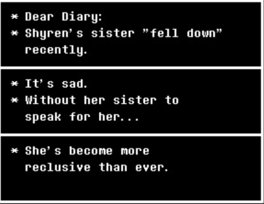 Sheep4123's tweet photo. Me when I accidentally create a character that has the exact description of Dess on her gravestone.

An older sister in Undertale that died and later turned into a powerful shapeshifting entity with attack patterns similar to the Knight

It's all by coincidence. https://t.co/0aftgM7gH7