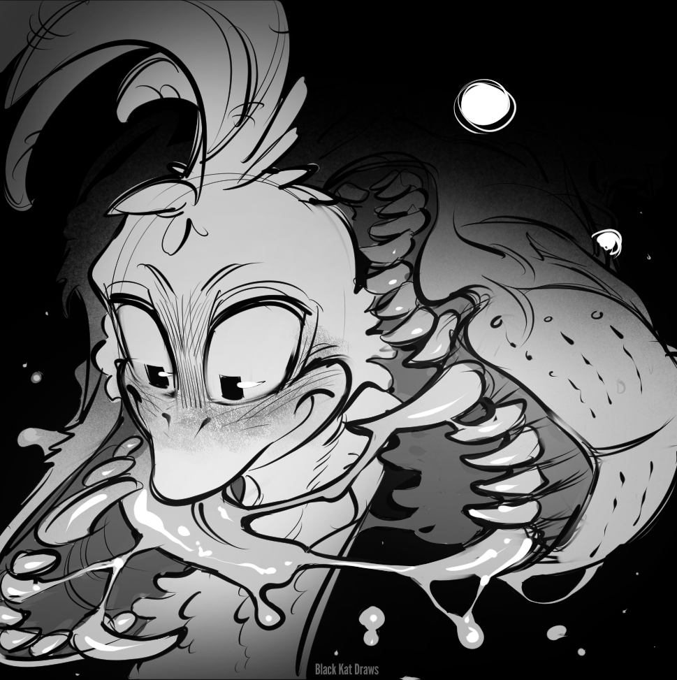 BlackKatDraws's tweet photo. [Looney Toons] I didn't care about RoadRage until the fandom brought up cannibalism as a love language so I made this #roadragefanart #coyotevsacme https://t.co/kgHzFi2aT2