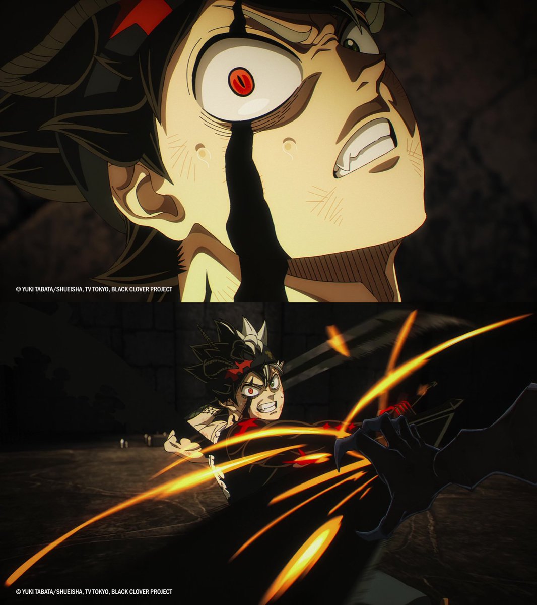 animetv_jp's tweet photo. Don't tell Asta to give up! 🖤🫵

— Watch Black Clover Season 2 on Crunchyroll! https://t.co/qyopXxNe1N