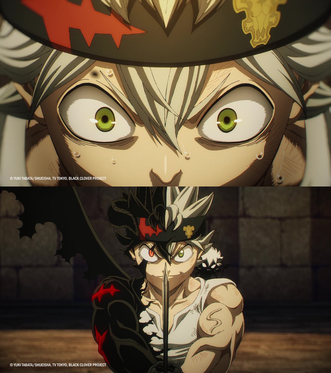 animetv_jp's tweet photo. Don't tell Asta to give up! 🖤🫵

— Watch Black Clover Season 2 on Crunchyroll! https://t.co/qyopXxNe1N