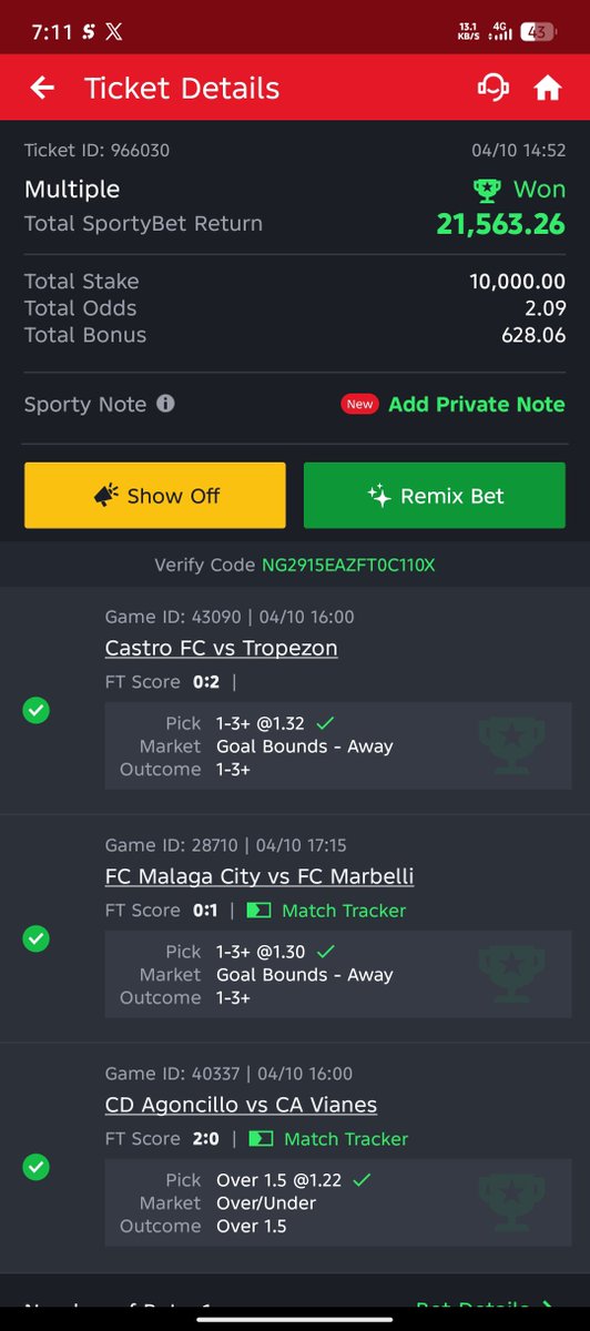 Ruby0361's tweet photo. 4. B💥💥M

We did 4/4 &amp; flipped ₦5k-₦100k in 24hrs instead of 4 days... 

Congratulations🎉🎉🎉
Drop your Boom ticket.... https://t.co/nngTyG7KCB