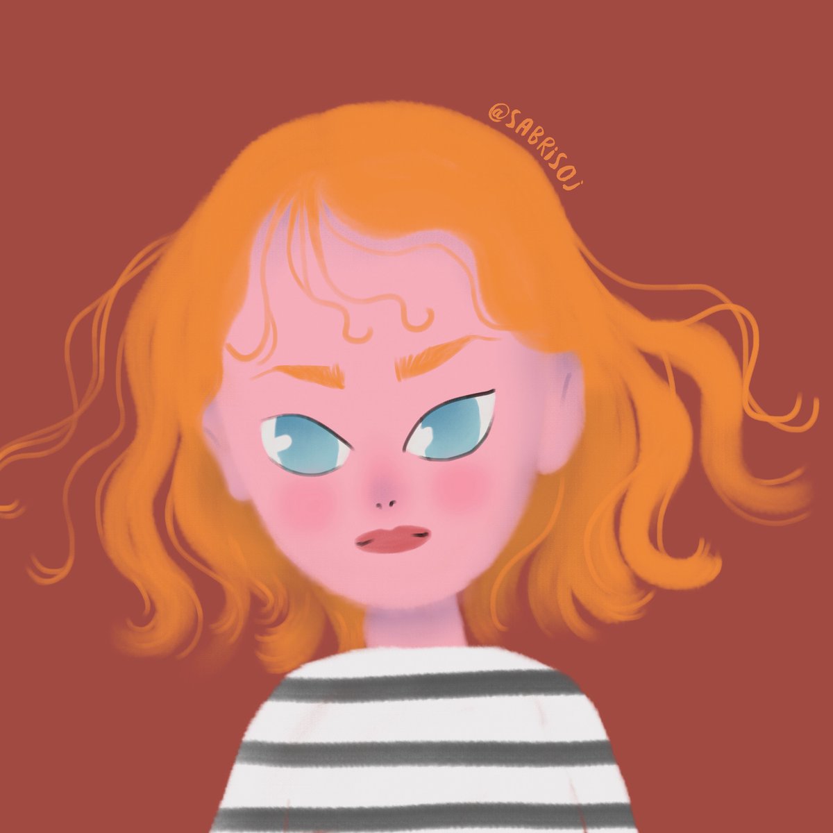 Dibruja04's tweet photo. Redhead girl
.
#illustration #digitalart #redhead #sabrisoj https://t.co/39uofsULC4