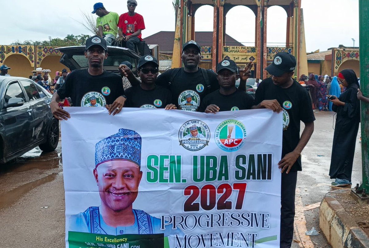 Uskaramarh90's tweet photo. SENATOR UBA SANI PROGRESSIVE MOVEMENT (SUSPM)

APC SOLIDARITY WALK IN KAFANCHAN  WARD A &amp; B
SENATOR UBA SANI PROGRESSIVE MOVEMENT

APC SOLIDARITY WALK IN KAFANCHAN  WARD A &amp; B JEMA'A LG KADUNA STATE https://t.co/fz58UjIGZz