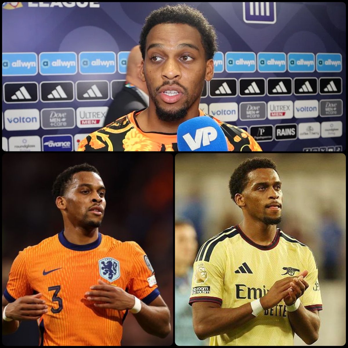 Arsenalnewschan's tweet photo. 🗣️#Arsenal man Jurriën Timber on trying to ensure he does not miss out on more playing time for us and the Netherlands national team: “I have to be very smart about the steps we take. Otherwise, I’ll suffer a setback, and I don’t want that.

“I want to play every game and take part in every training session. But the physios advise me on what’s best for me. So, I need to listen to them carefully.”

💭 We want you to play every game too Jurriën, but I agree with your thinking here 👍 🔴 🇳🇱