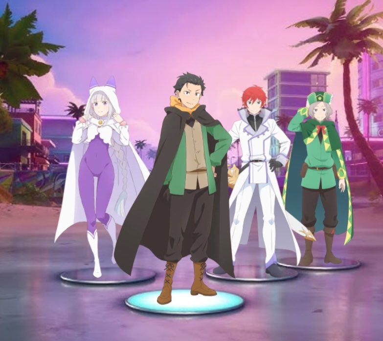 Rezero4Fortnite's tweet photo. Fortnite soon: https://t.co/8hx20vd5yx