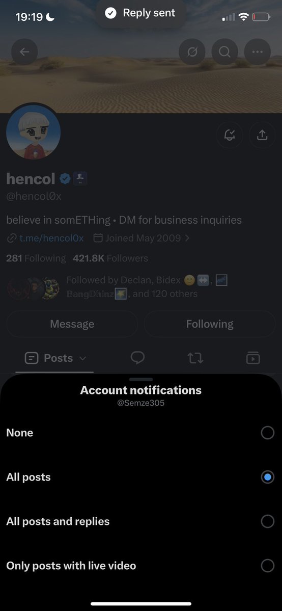 Semze305's tweet photo. @thisisseunn @Sannin_013 @hencol0x 9E9gWik5oqEXhv2TtDMshXJ74pPcxwYzcvrA4K72a783

Save me seun 👏 https://t.co/zznDt5SAZo