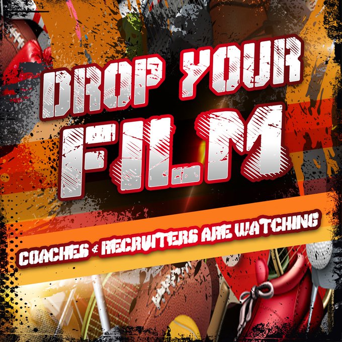 TopPreps's tweet photo. DROP YOUR FILM ! Coaches, recruiters, and scouts are watching Top Preps! The Top Recruiting Platform. https://t.co/oeCmdQELja