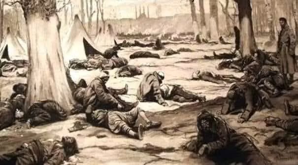 Saka_larr's tweet photo. Çırağan Sarayı’nın yalnız sahil inşasında 400.000 Osmanlı lirası harcanmıştır. Yapımına 1863'te başlanan Çırağan Sarayı 1871'de bitirilirken 2,5 milyon altın harcanmıştır.    
Balkan Savaşı’nda (1912 - 1913) ise ağaç kabuğu kemirmekten başka yiyecek bulamayan binlerce Türk, açlıktan, acılar içinde kıvranarak ölmüştü. 
Bulgarlar, bu barbarlıklarını, açlıktan ölmeyenleri, kurbanlık koyun gibi boğazlayarak veya kurşunlayarak tamamlamışlardı.  
Çırağan Sarayı, tamamen dış borçla yapılmıştır. Sadece Çırağan değil, Dolmabahçe Sarayı, Beylerbeyi Sarayı, Çifte Saraylar, Adile Sultan Sarayı, Büyük Mabeyn Köşkü, Yıldız Sarayı'nın yenilenmesi, Maslak Kasrı, Ihlamur Kasrı, Beykoz Kasrı, Üçüncü Sadabat Sarayı, Küçüksu Kasrı, Çit Kasrı ve Hatice Sultan Yalısı da dış borç alınarak yapılmıştır.    
Ve Osmanlı yüksek faizle dış borç alıp saray yaparken Ordusunu ihmal etmiştir... 
Netice ortada. ... 
Turan Akıncı