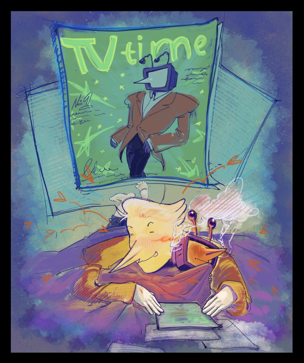check__cheese_'s tweet photo. — Day 4 : Magazine Covers !
– Unfortunately, there was almost no time for drawing today 

☆ #spamtennatober2026 ☆ https://t.co/Sw4HBlBnFE