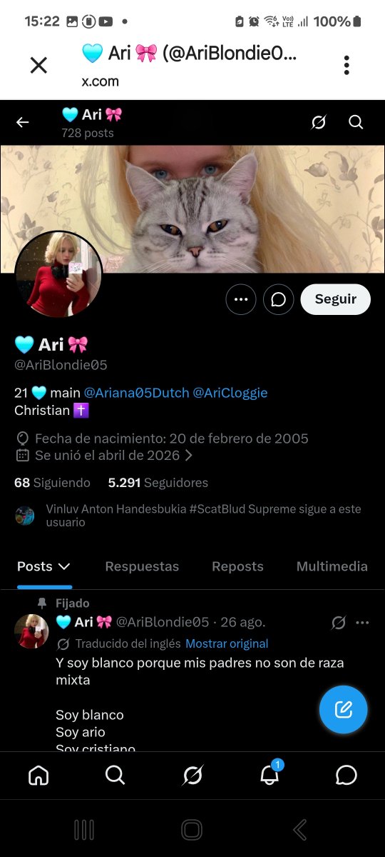 anitrad74929's tweet photo. ¿Es puta una mujer sentir empatia por una mujer que fue víctima de violación?
Lo peor es que lo dice una mujer cristiana y deciaria que solo fuera una ia
Esta tipa es una psicópata. https://t.co/xYukaizFMm