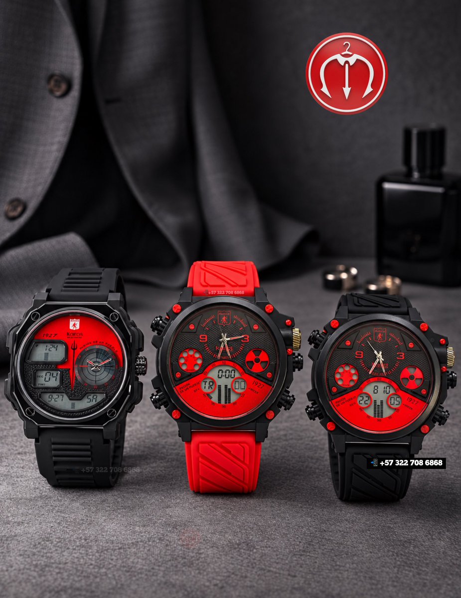 MegaStore_Co's tweet photo. ✍🏻 Para los que les gusta vestir elegante, tu reloj escarlata no puede faltar en el día de partido.
⏰ Relojes Kairos Originales.
🌊 Resistente al agua.
💎 Vienen con estuche de lujo.
🏅 6 meses de Garantía.

📲Pide nuestro Catálogo
📲 +57 322 7086868

Domicilios y envíos 🇨🇴 https://t.co/Gszd01qJ1e
