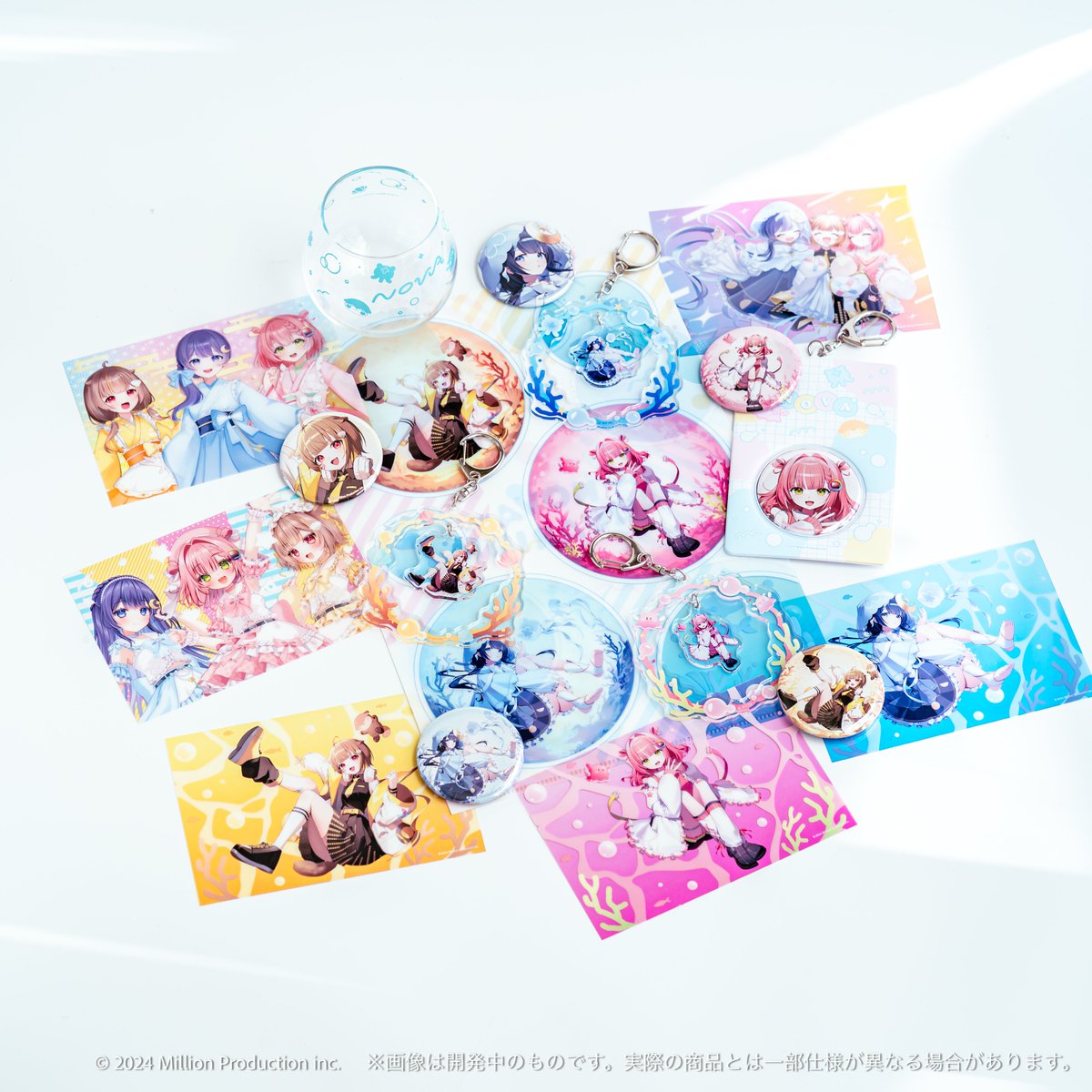 Mil_Pro_'s tweet photo. ＼ 🦦本日販売終了🌙🌈 ／
「NOVA水族館コレクション 2026」商品の写真を一部公開📸

NOVA水族館の世界を楽しめるアイテムが勢ぞろいのラインナップ🐠
みなさんこの機会をお見逃しなく🏃💨

《受注期間》
2026年10月5日(月)まで https://t.co/r9Ut5M3xa0