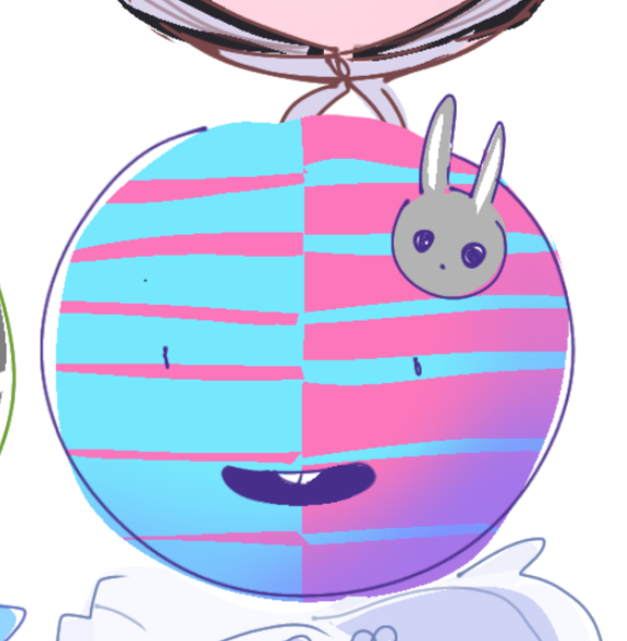 090311x's tweet photo. I HEART CUTENESS💙🩷🐇 https://t.co/zirOKafgCr