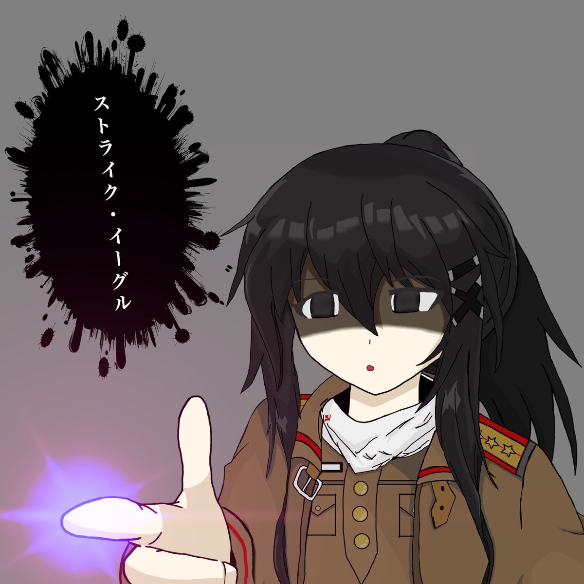 sin_Marshal's tweet photo. 普段絵を描かない人が何となくで描いた絵です。オリキャラですね！落書き感覚で https://t.co/8T5gup6UCH