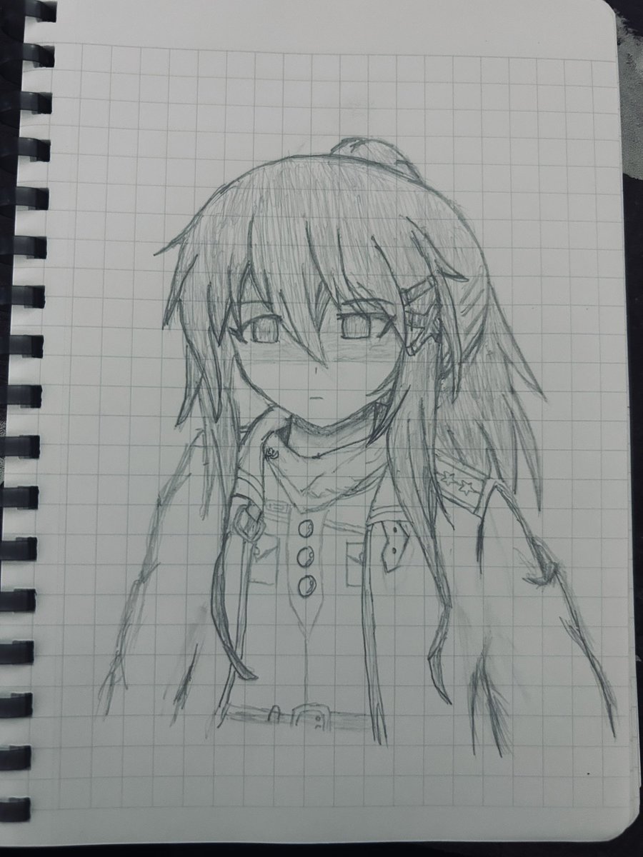 sin_Marshal's tweet photo. 普段絵を描かない人が何となくで描いた絵です。オリキャラですね！落書き感覚で https://t.co/8T5gup6UCH