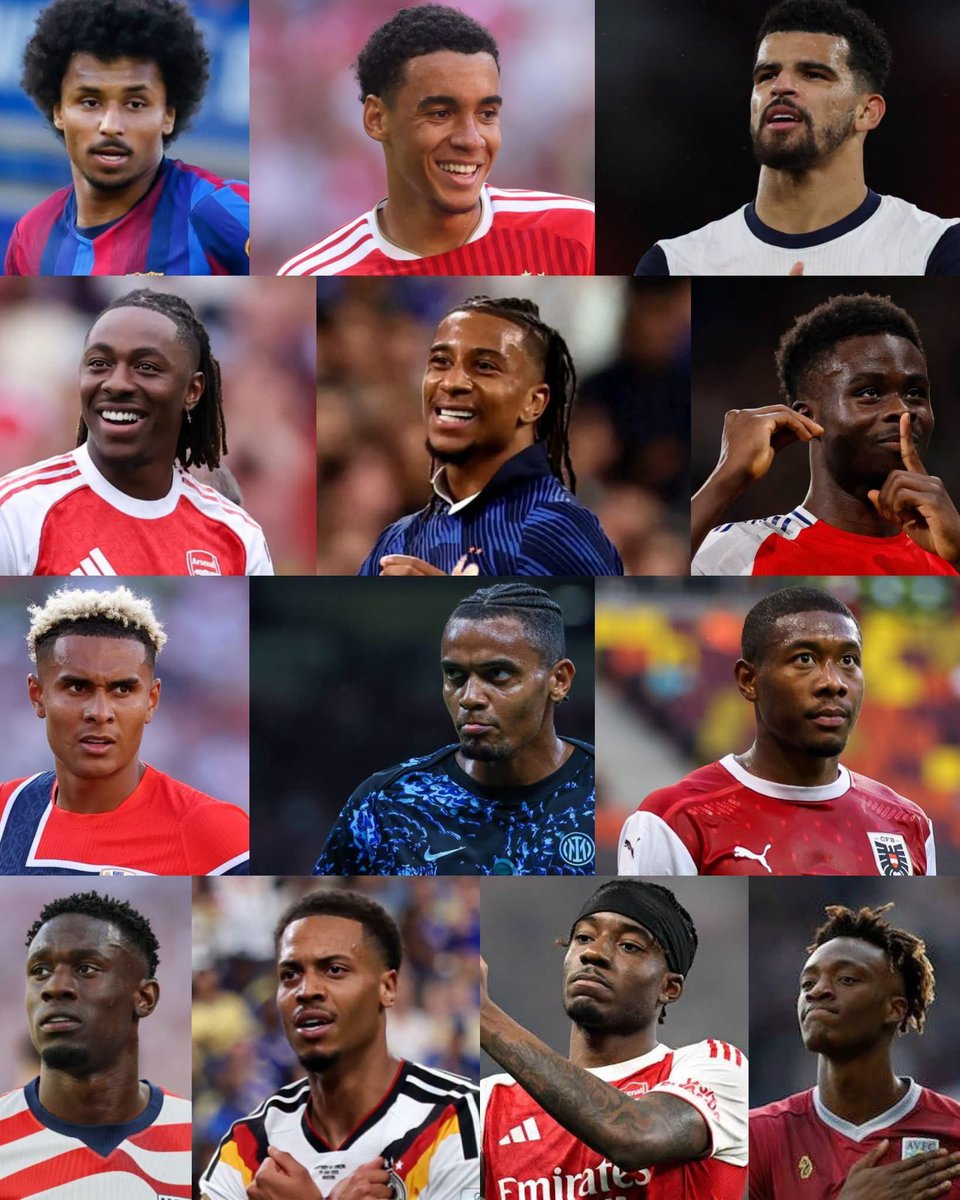 MickyJnr__'s tweet photo. 🚨🇳🇬 WHAT IF? Nigeria could have had an absolutely frightening squad if all these eligible players had chosen the Super Eagles! 🤯🦅

🇳🇬 Michael Olise
🇳🇬 Bukayo Saka
🇳🇬 Dominic Solanke
🇳🇬 Jamal Musiala
🇳🇬 Karim Adeyemi
🇳🇬 Eberechi Eze
🇳🇬 Manuel Akanji
🇳🇬 Antonio Nusa
🇳🇬 David Alaba
🇳🇬 Folarin Balogun
🇳🇬 Felix Nmecha
🇳🇬 Noni Madueke
🇳🇬 Tammy Abraham

A squad packed with Nigerian heritage, but representing France, England, Germany, Switzerland, Norway, Austria and the USA. 

Imagine this generation in the Super Eagles jersey. 

#SuperEagles #Nigeria #AfricanFootball