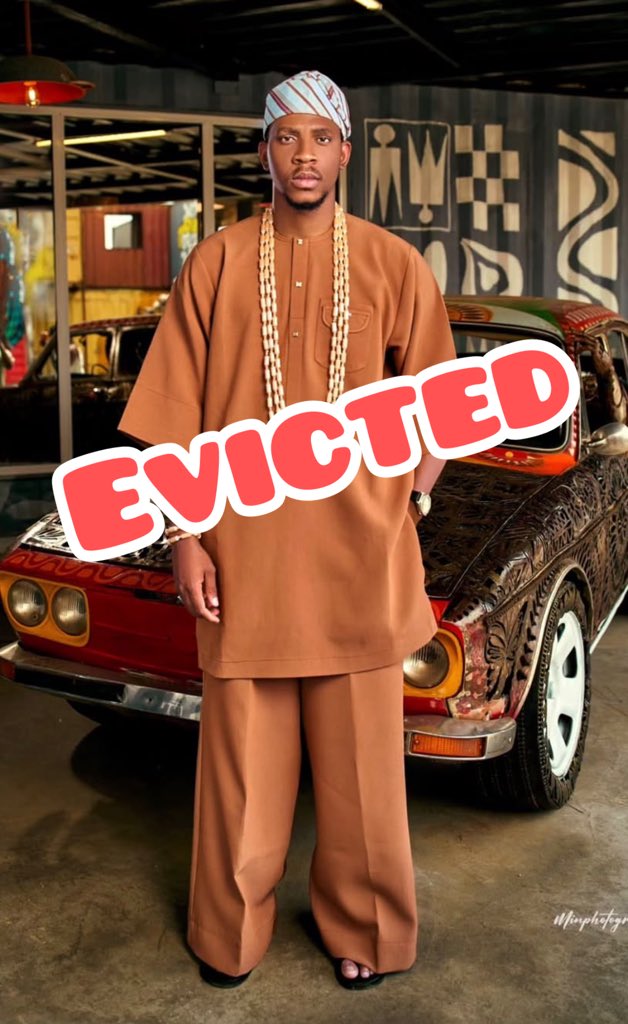 akprokohub's tweet photo. Barry is the first to be evicted. Good luck to him.

#BBNaija https://t.co/o6tnEV1G2K