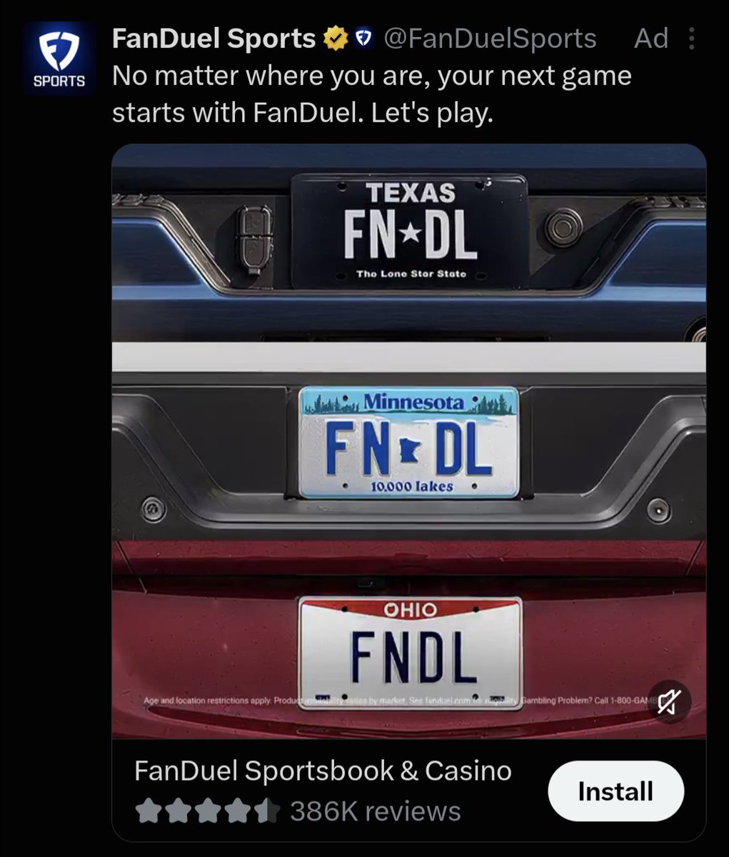 florpjams's tweet photo. guy who has FONDLE as his vanity plate https://t.co/hsvrTvifd0