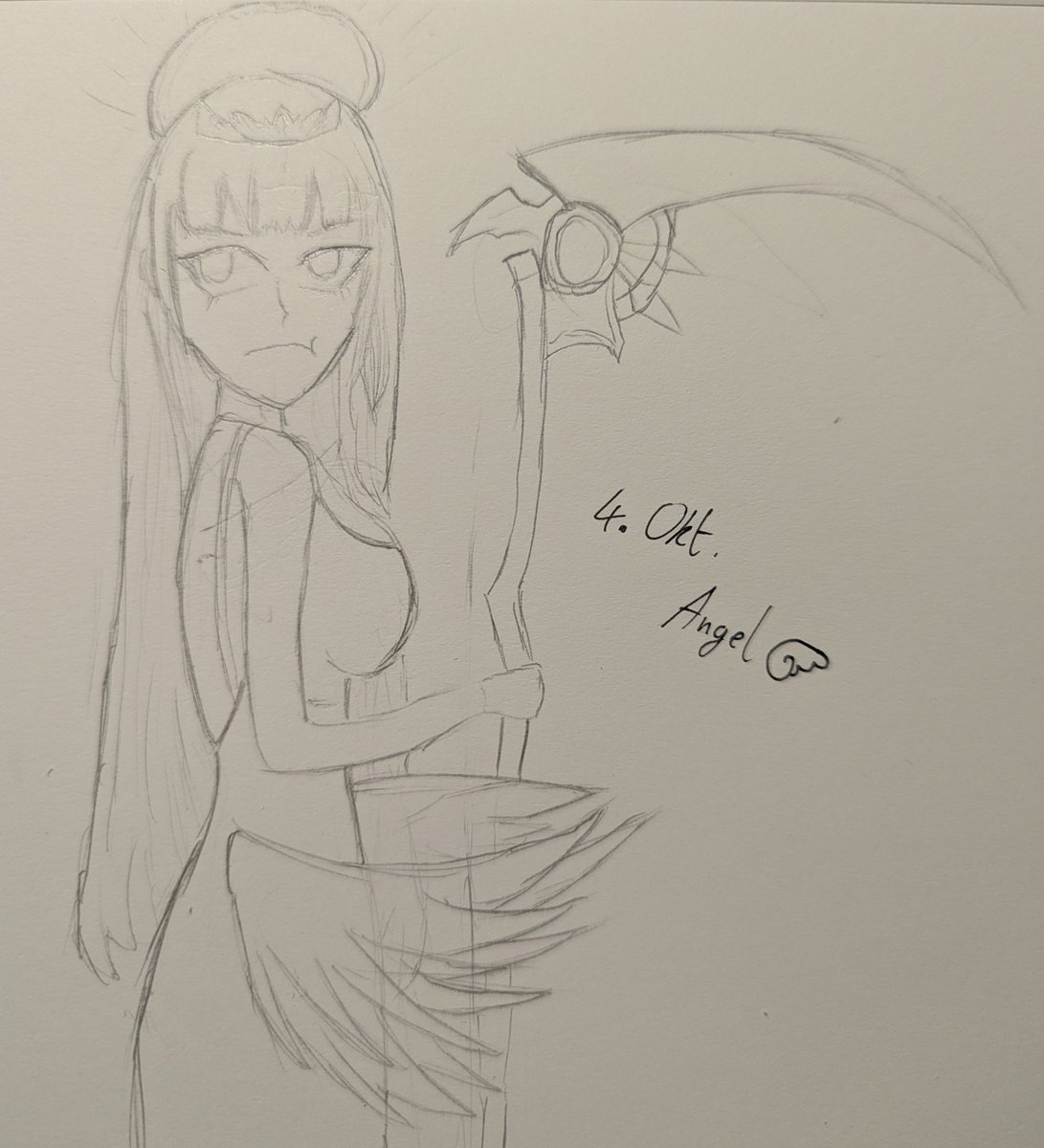 rounded_Dango's tweet photo. Holoctober Day 4: Angel

Oh... You wanted the angel of DEATH outfit not the angel outfit. My bad...

#holoctober #callillust https://t.co/idBa3pNd4C