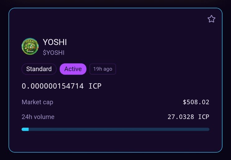 Yoshi_icp's tweet photo. https://t.co/MjpbVTHnuG

🚀 $YOSHI is officially 23% bonded!!

We’re climbing and the curve is looking beautiful.
Next stop: FULLY BONDED 💎

Let’s keep the momentum going and push this thing all the way to graduation! Who’s still holding with me?
@bitcoinr3negade https://t.co/X12NqU8gi6