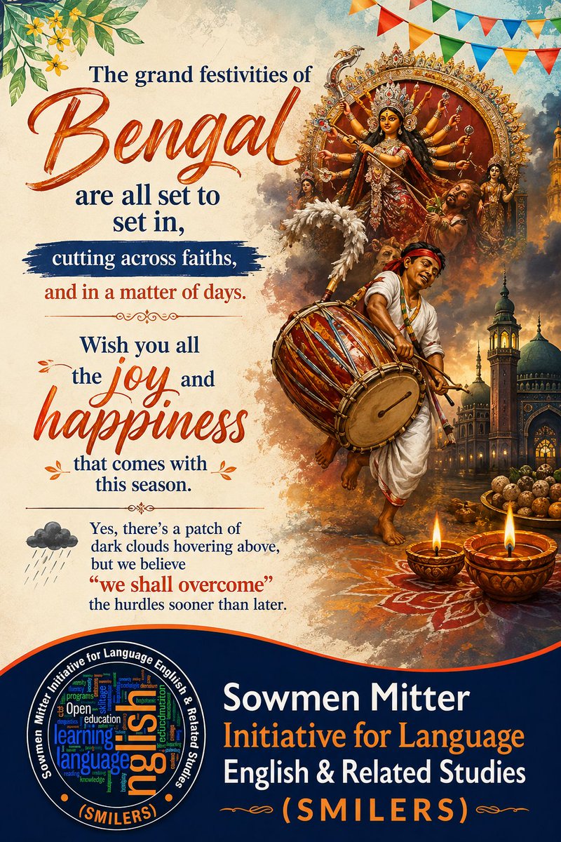 smilersedu's tweet photo. Wish you all the joy and happiness that comes with this season. Yes, there's a patch of dark clouds hovering above in the sky, courtesy of some vested interests, but I believe "we shall overcome" all the odds coming in the way ... 
#sowmenmitter https://t.co/J8Dr9kXQFt
