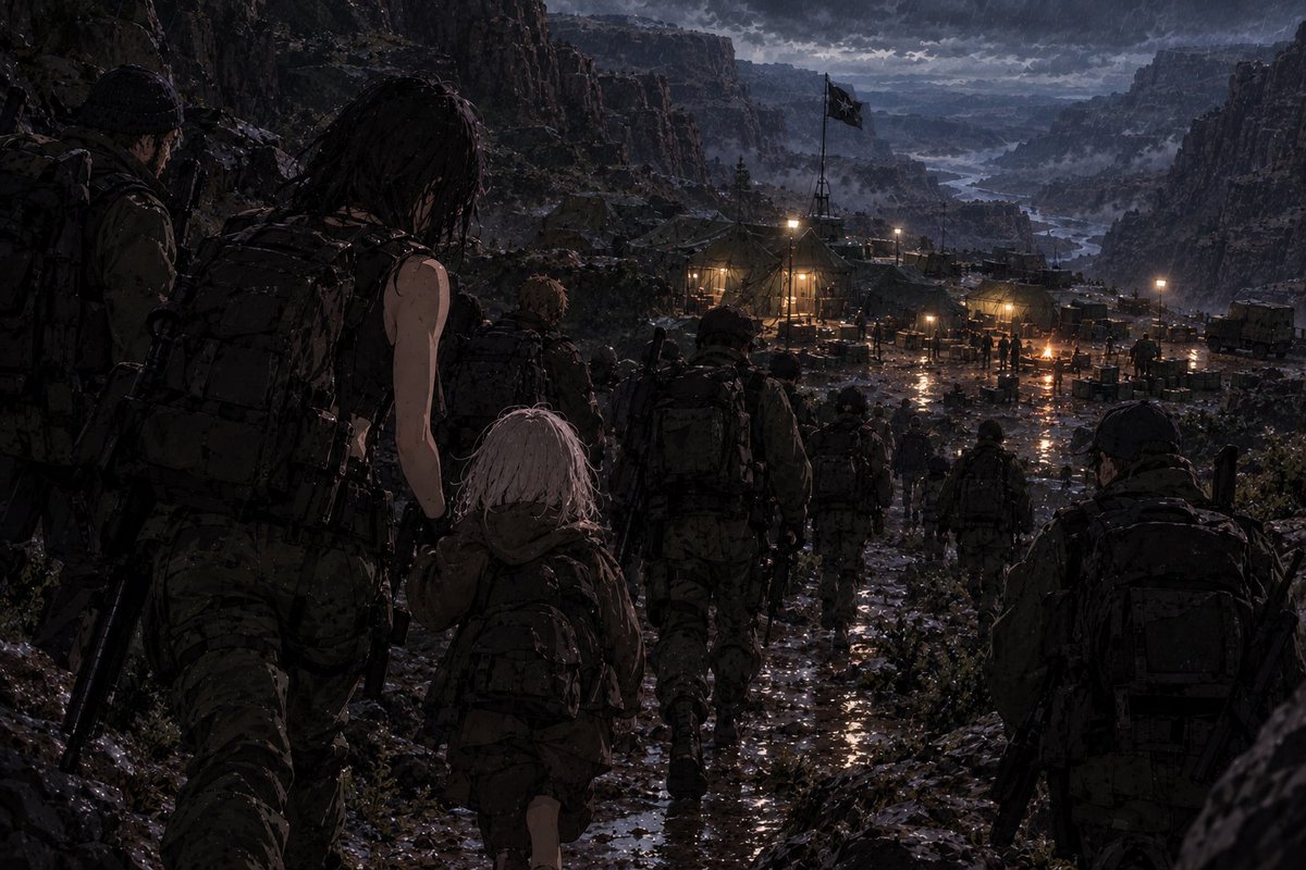 Proyectojelnxs's tweet photo. @Isaacqz58 🗣️•Llegamos! Todos abajos!! 

`Menciono el conductor de aquel camión para verse a la gente del camión bajar, Junto a maria y la niña viéndose otros 4 camiones con gente bajando`

✨•Llegamos. . .Quedensen cerca si? Y no hagan nada raro. . .

`Menciono Maria mientras [ALT+2📂] https://t.co/loR7D46R2w
