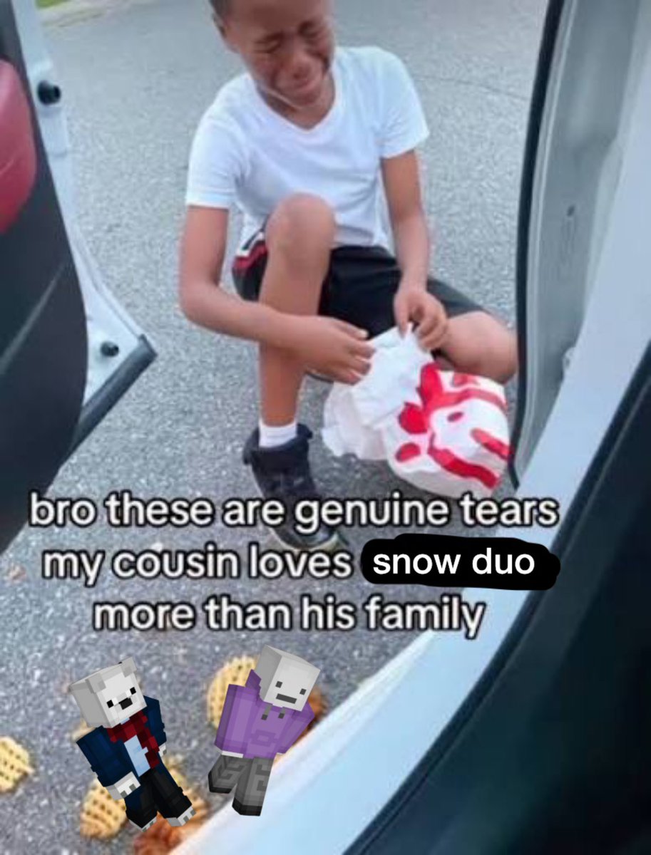 _miso___shiru's tweet photo. everyone should tune into snow duo this shit is peak🥹

#soulsmp #snowduo https://t.co/3W7afGEbzm