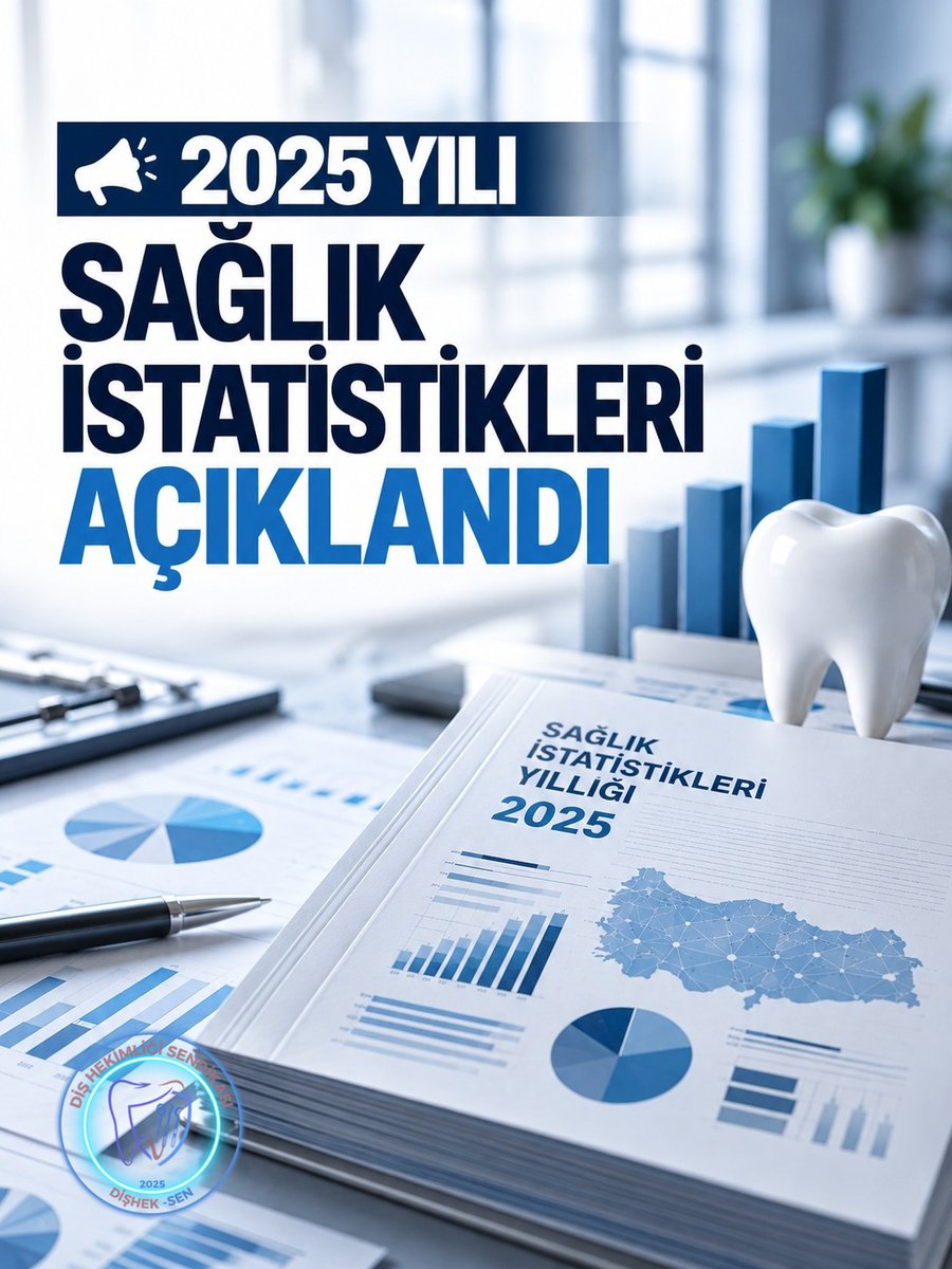 disheksen_org's tweet photo. 📢 2025 YILI SAĞLIK İSTATİSTİKLERİ AÇIKLANDI

📢  VERİLER AÇIK: KAMU AĞIZ VE DİŞ SAĞLIĞINDA İHTİYACA DAYALI PLANLAMA ŞART!

Sağlık Bakanlığının yayımladığı Sağlık İstatistikleri Yıllığı 2025 Haber Bülteni, diş hekimlerinin sayısı ve dağılımına ilişkin önemli veriler içeriyor.

🦷 Türkiye’de toplam diş hekimi sayısı 52.994 oldu.

Diş hekimlerinin;

🔹 13.822’si Sağlık Bakanlığında,
🔹 4.821'i asistan diş hekimi olmak üzere, 7.614’ü üniversitelerde,
🔹 31.558’i özel sektörde görev yapıyor.
🔹 Diş hekimlerinin yaklaşık %60’ı özel sektörde çalışıyor.

🚩 Bu dağılım, kamudaki ağız ve diş sağlığı hizmetlerinin personel ihtiyacının başvuru yoğunluğu, tedaviye erişim ve bölgesel gereksinimler dikkate alınarak değerlendirilmesini gerekli kılıyor. Kamu istihdamı, toplumun ağız ve diş sağlığı ihtiyaçlarını karşılayacak şekilde planlanmalıdır.

Atama bekleyen diş hekimlerinin yüksek sayıda kamuya istihdam edilmesi; kamuda çalışan meslektaşlarımızın ağır iş yükünün azaltılması, hastaların tedavi ihtiyaçlarının karşılanması ve mesleğini kamuda icra etmek isteyen diş hekimlerinin istihdam taleplerine yanıt verilmesi için öncelikli bir adım olmalıdır.

📍 Bölgeler arasında belirgin farklılıklar bulunuyor.

100 bin kişiye düşen diş hekimi sayısı, 2024’te 59 iken 2025’te 62’ye yükseldi. Ancak tüm sektörleri kapsayan bu gösterge;

🔹 Batı Anadolu’da 82,
🔹 İstanbul’da 79,
🔹 Ortadoğu Anadolu’da 42,
🔹 Güneydoğu Anadolu’da 34 olarak gerçekleşti.

Batı Anadolu ile Güneydoğu Anadolu arasında yaklaşık 2,4 kat fark bulunuyor. İstihdam ve hizmet planlamasında bu farklılıklar gözetilmeli; diş hekimlerinin görev yaptıkları bölgelerde kalmalarını destekleyen çalışma ve yaşam koşulları sağlanmalıdır.

📊 Diş hekimlerinin iş yükü ve hizmetin niteliği de görünür olmalıdır.

Bültende kamu diş hekimliği randevu ve tedavi talebi, hekim başına düşen hasta sayısı, randevu bekleme süresi ve tedaviye ayrılan süre gibi göstergeler yer almamaktadır. Genel diş hekimleri ile uzman diş hekimlerinin ülke geneli dağılımı da sunulmamaktadır.

Ağız ve diş sağlığı politikaları; hekim sayısıyla birlikte tedavilerin niteliği, hastaların ihtiyaçları, uzmanlık alanları ve çalışma koşulları değerlendirilerek oluşturulmalıdır.

Asistan diş hekimlerinin eğitim ihtiyaçları, klinik iş yükleri ve özlük hakları da bu planlamanın ayrılmaz bir parçası olmalıdır.

⚖️ DİŞHEK-SEN olarak talebimiz; ihtiyaca uygun kamu istihdamının sağlanması, bölgesel farklılıkların azaltılması, hastaya ve tedaviye yeterli süre ayrılması, mesleki bağımsızlığın korunması ve diş hekimlerinin emeğinin adil, şeffaf ve öngörülebilir bir ücret sistemiyle karşılık bulmasıdır.

🦷 Nitelikli ağız ve diş sağlığı hizmeti, diş hekimlerinin emeğine ve mesleki haklarına sahip çıkılmasıyla güçlenir.

📚 Kaynak: Sağlık Bakanlığı, Sağlık İstatistikleri Yıllığı 2025 Haber Bülteni — 30 Eylül 2026.

@saglikbakanligi
@drmemisoglu
@sbkhgm
@memindemirkoltr
@sagliklicozum
@tcbestepe
@TBMMresmi
#DişhekSen
#dişhekimliği

✅ DİŞHEK-SEN faaliyetlerini incelemek ve üye olmak için
🔗 https://t.co/uXTsEApaRM