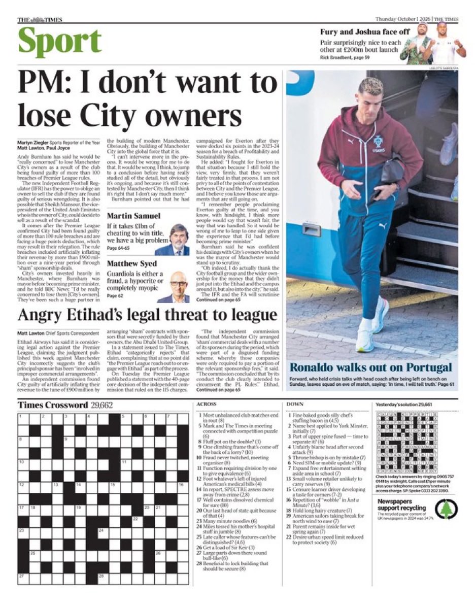 Joe_Rich's tweet photo. The secret sweetheart deal struck between the Labour-run Council and Manchester City’s owners for the Number Ten North site is one of many grim reasons why Andy Burnham would be ‘concerned to lose them’ (via @TimesSport @TheTimes) https://t.co/UMB30ysJJf