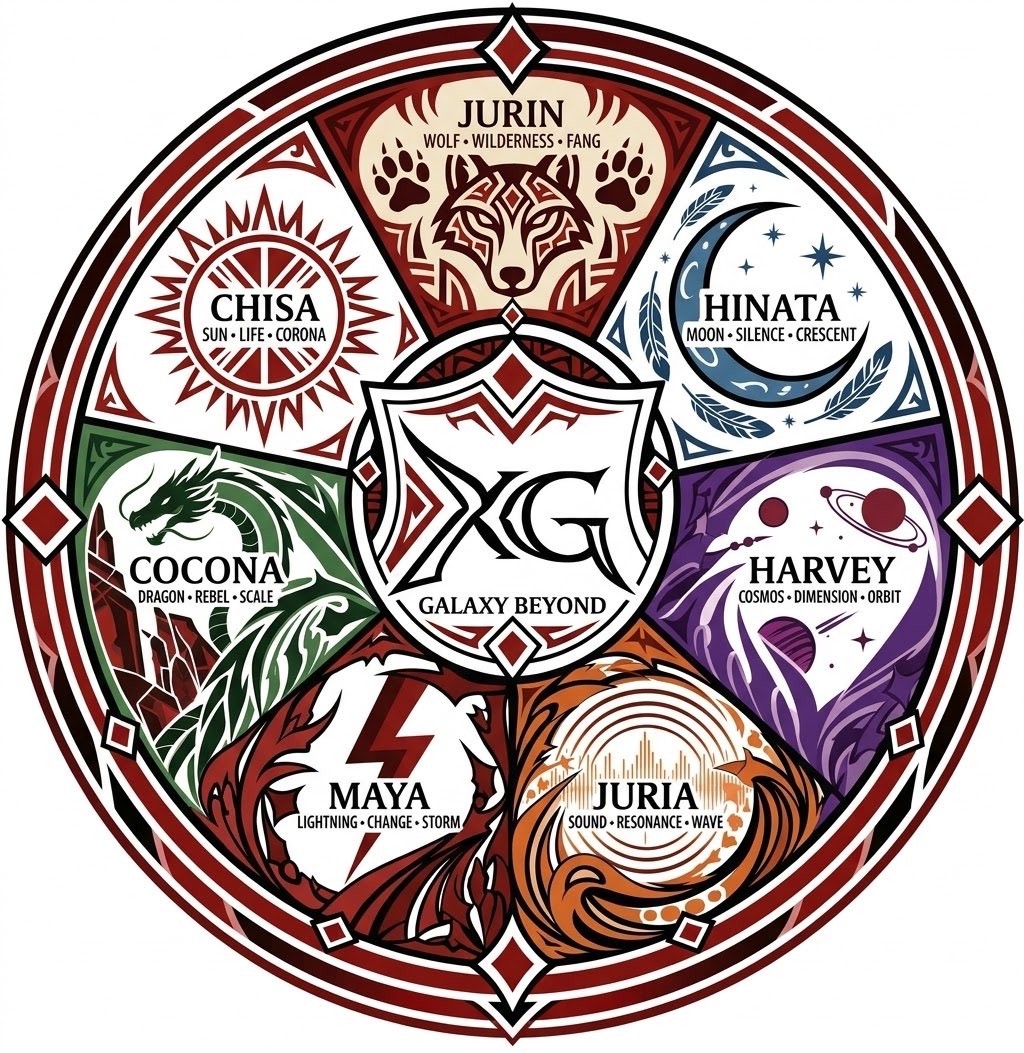 kazenone24's tweet photo. SEVEN. ONE CORE.

7つの個性。
交わる意志。
ひとつの境界を越えていく。

XG × KAZENONE

その存在が、すべてを語る。

#XG #XGALX #KAZENONE #DigitalArt #tribalart https://t.co/ezRg3vw8Mo