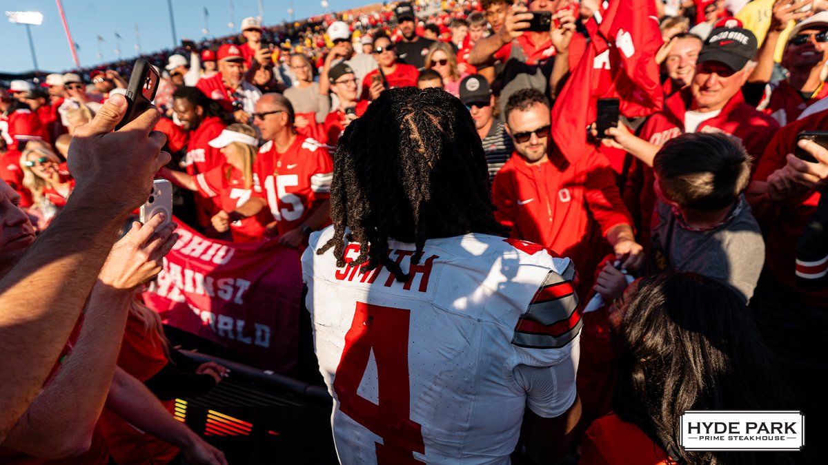 OhioStAthletics's tweet photo. Scenes from Saturday 🤩🏈

#GoBucks | @TheHydePark https://t.co/HN0dg3GZqo