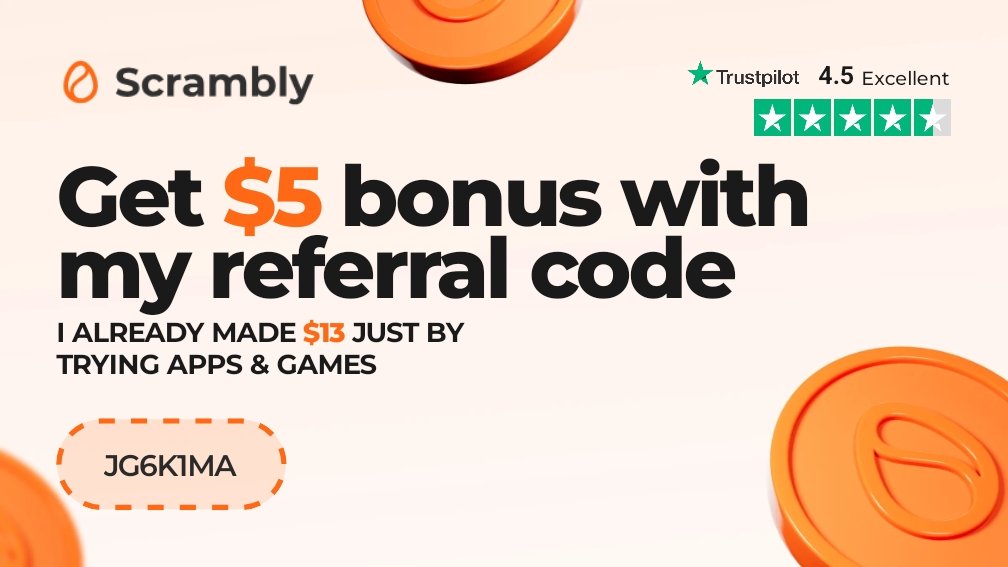 C_Vint_65's tweet photo. Join me on Scrambly and get a $5.00 bonus! Use my code JG6K1MA or this link: https://t.co/zX53xwRHVK https://t.co/D7T3WwdfRY