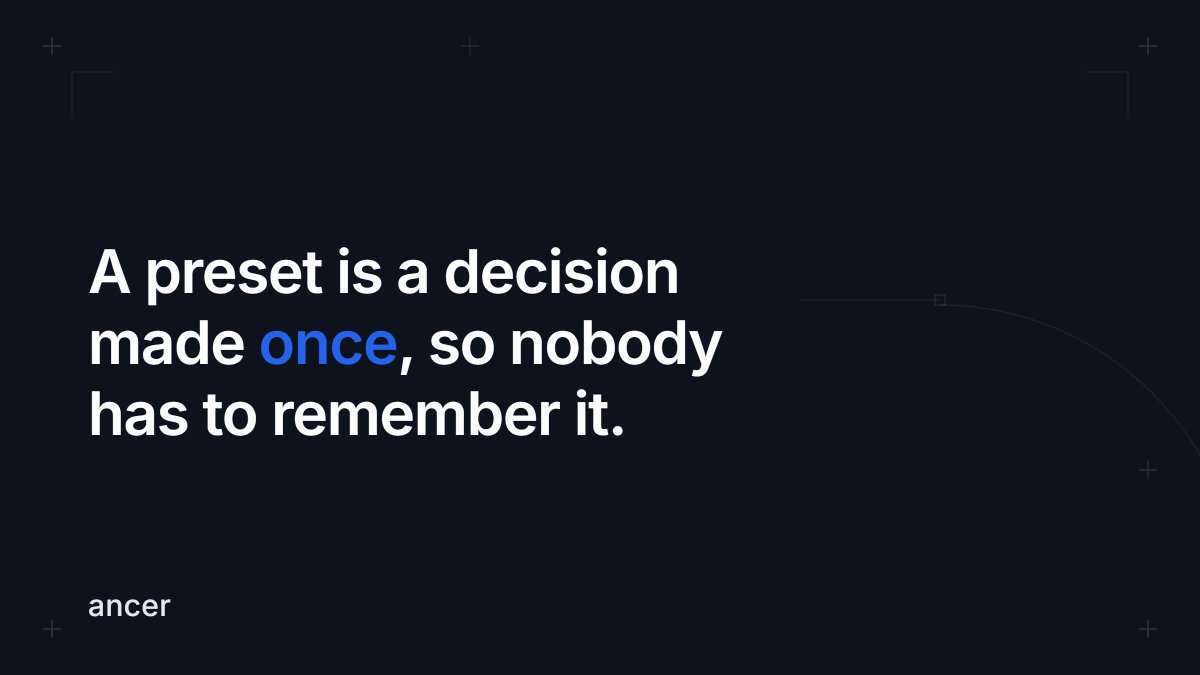 ancerdev's tweet photo. This week in Convertim: presets.

A good preset isn't a list of numbers. It's a decision made once, so nobody has to remember the size of a LinkedIn banner or which ratio a story uses.

Pick the destination. The pixels follow.

#BuildInPublic #UX https://t.co/XMrukPDtly