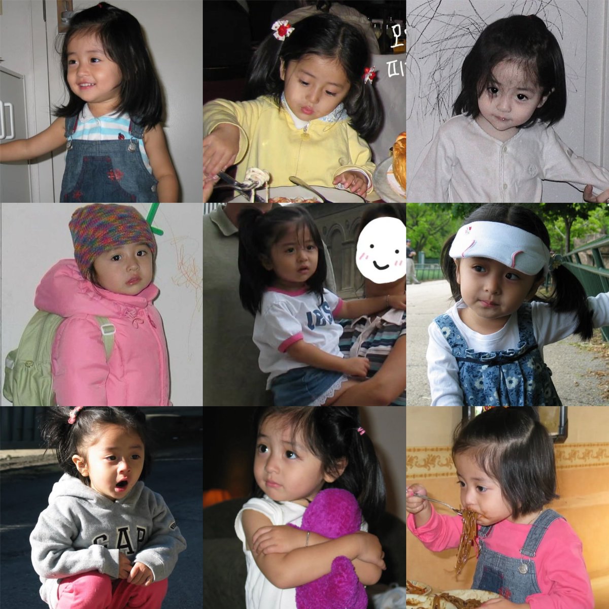 iluvvyun's tweet photo. every time i look at these minihuh pics, i feel so healed ❤️‍🩹 look at those sparkling boba eyes https://t.co/3ErV3Qdgw2