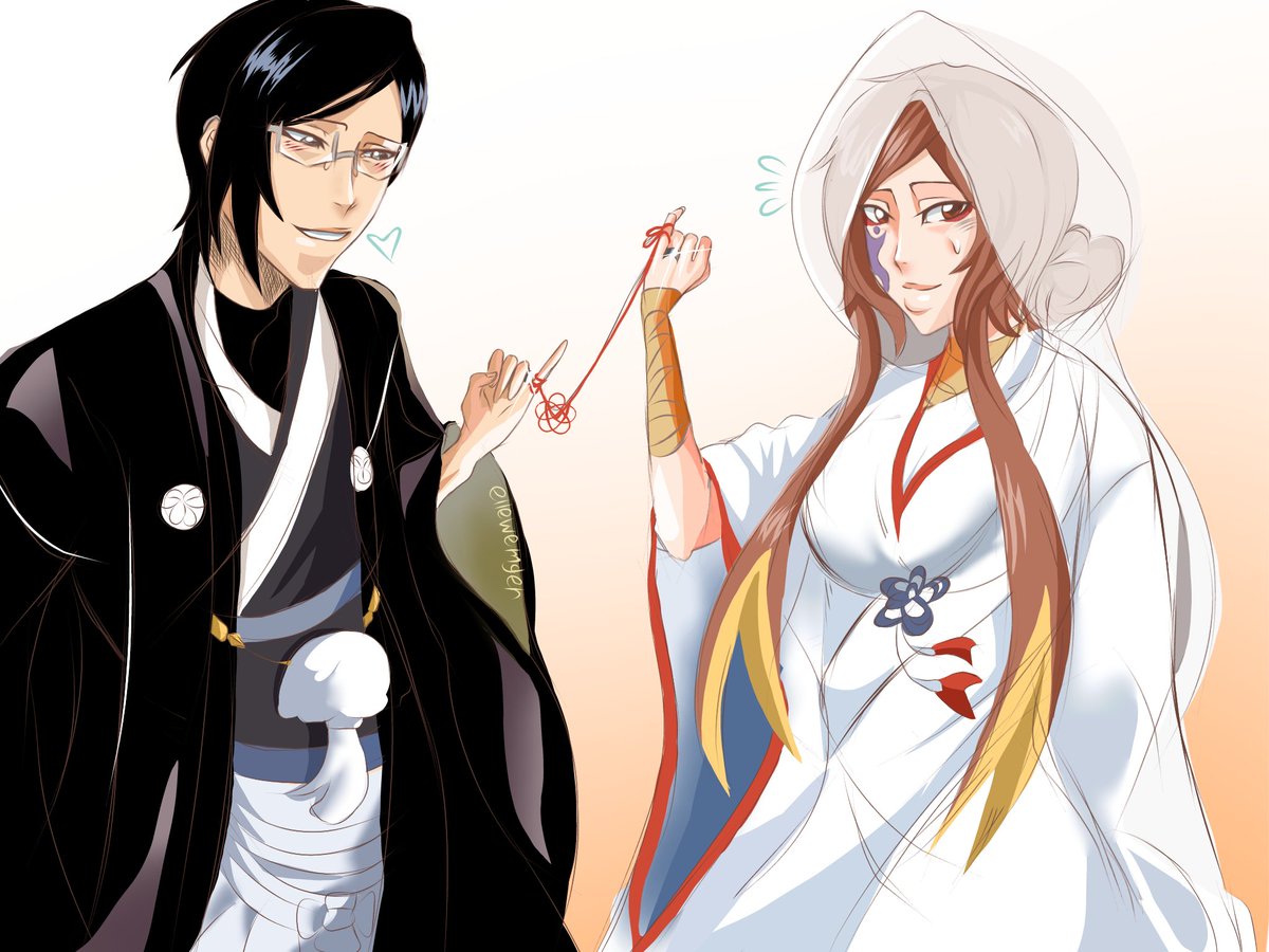 ellewemger's tweet photo. Happy anniversary to them!(﹡ˆ﹀ˆ﹡)♡ (uryu ishida &amp; yumoshin Yoshikawa) #occanon #bleachoc #bleach https://t.co/Y2UTXAodnd