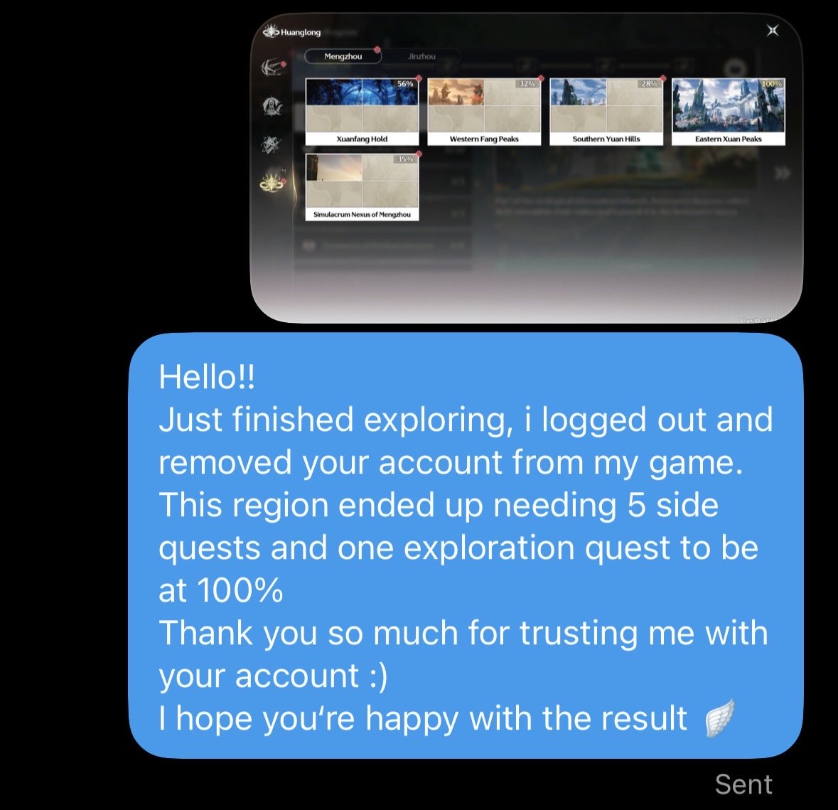 xRobuto's tweet photo. @anorepilot finished my SECOND free exploration service for @BURGAH_BOY_ 
thank you again for trusting me with you account https://t.co/zdMF7iJp1X