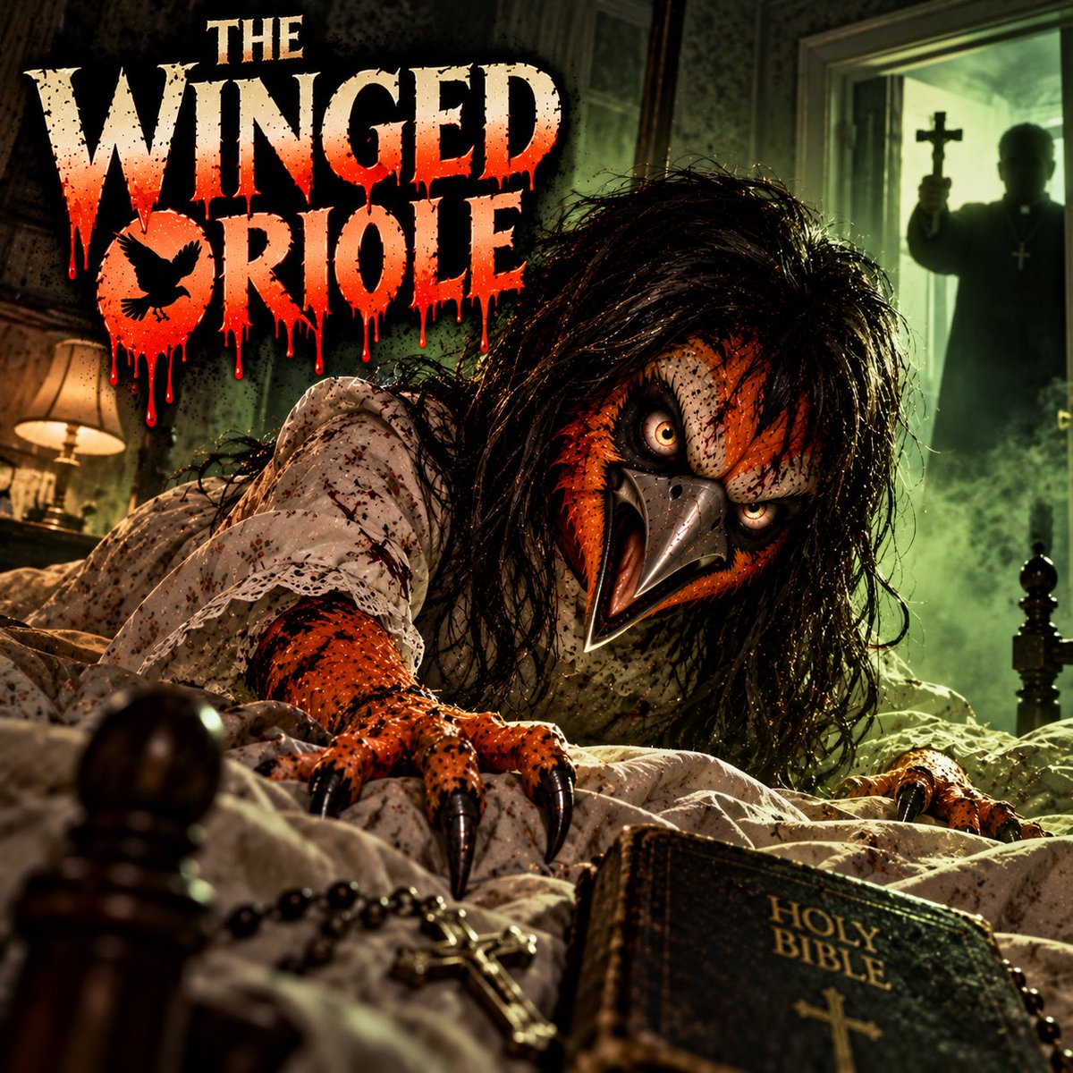 thewingedoriole's tweet photo. Let’s Exorcise the demons from 2026 in 2027 @orioles 
#birdland #halloween #horror #theexorcist https://t.co/zsl4mDNJy7