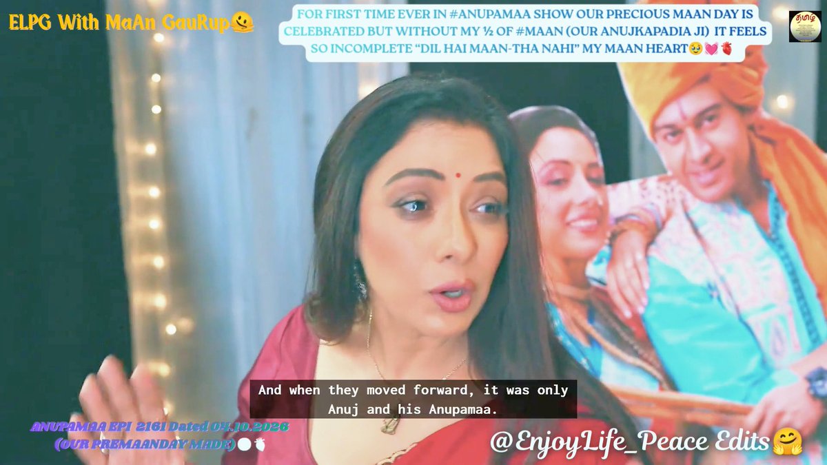 EnjoyLife_Peace's tweet photo. Wishing All 1stEver #MaAnDay Celebration in #Anupamaa Spl #HappyMaAnDay drs🫀
Every Our Great Iconic #MaAn rltd things, Shayaris,Convo,SignatureWords,Mmnts all is Deep Emotion WE MAAN U FOREVER💓😘🤗
Got Celeb post 1Mnth of Actual OG Date of Our #AnujKapadia #Anupama #MaAn Day🥳 https://t.co/fHlv9McsnX
