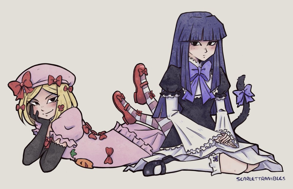 ScarlettRambles's tweet photo. It’s October 4th, here’s some of my fave umineko pieces from the last year or so! https://t.co/8z6UN43zia