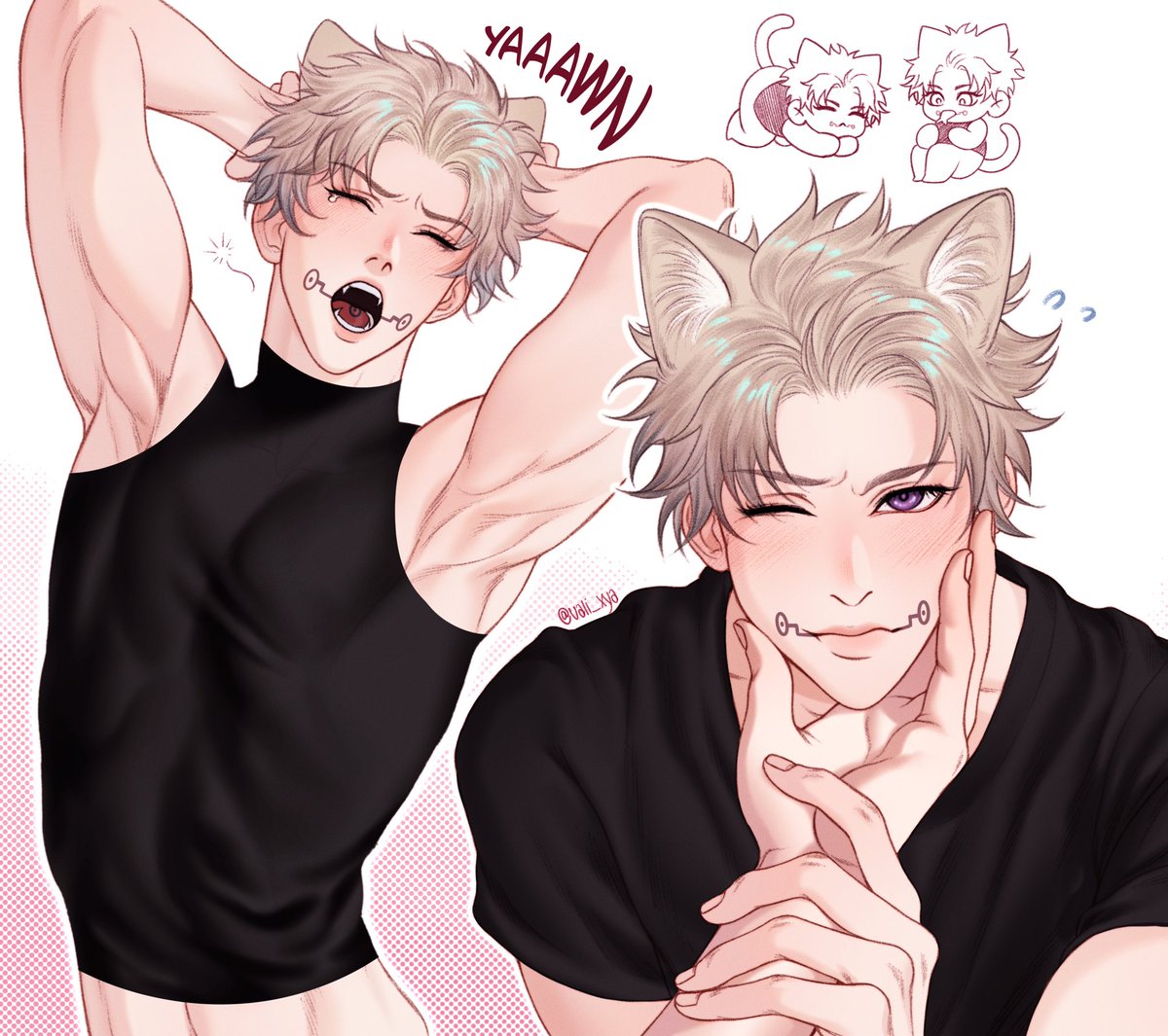 vali_xya's tweet photo. pspsps come here kitty

#jjk #inumakitoge https://t.co/PQZL2QNCAv