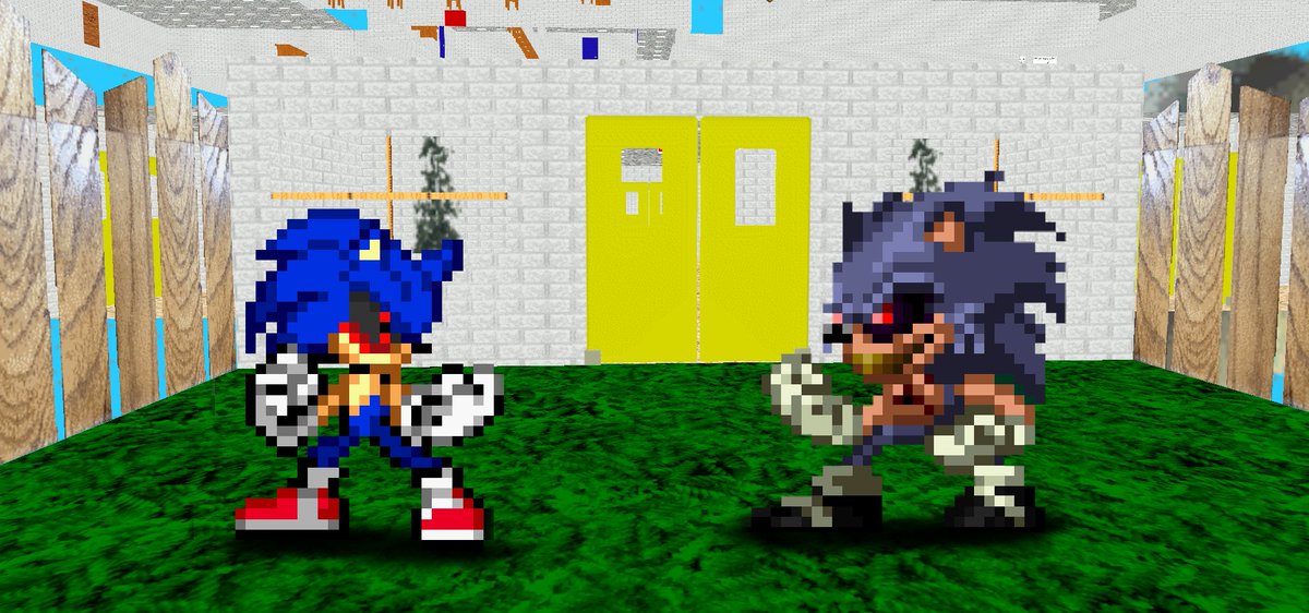 S1NIST3RGOD's tweet photo. FINE...WE ARE FIGHTING AT BALDI BASICS SCHOOLHOUSE..NO BUTS.. https://t.co/IA5Zz7E8dv
