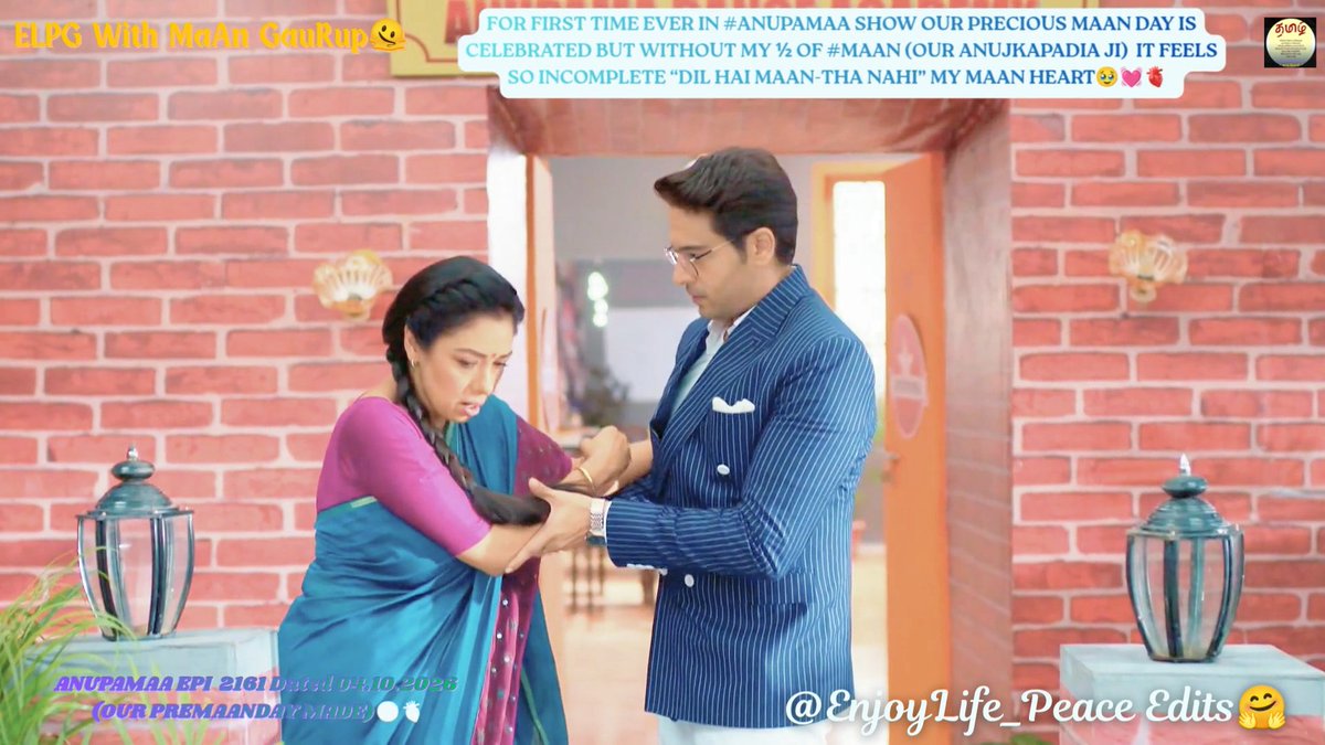 EnjoyLife_Peace's tweet photo. Wishing All 1stEver #MaAnDay Celebration in #Anupamaa Spl #HappyMaAnDay drs🫀
Every Our Great Iconic #MaAn rltd things, Shayaris,Convo,SignatureWords,Mmnts all is Deep Emotion WE MAAN U FOREVER💓😘🤗
Got Celeb post 1Mnth of Actual OG Date of Our #AnujKapadia #Anupama #MaAn Day🥳 https://t.co/fHlv9McsnX