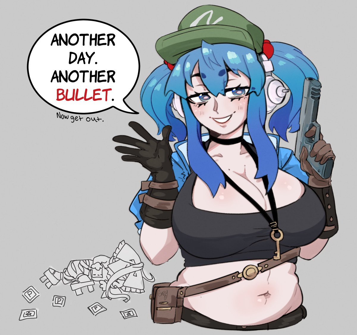 rinnytanart's tweet photo. #touhoutober Day 3: Nitori Kawashiro 🔫💙🐸!!

#touhouproject #東方Project #Touhou https://t.co/YqgJTApRA0