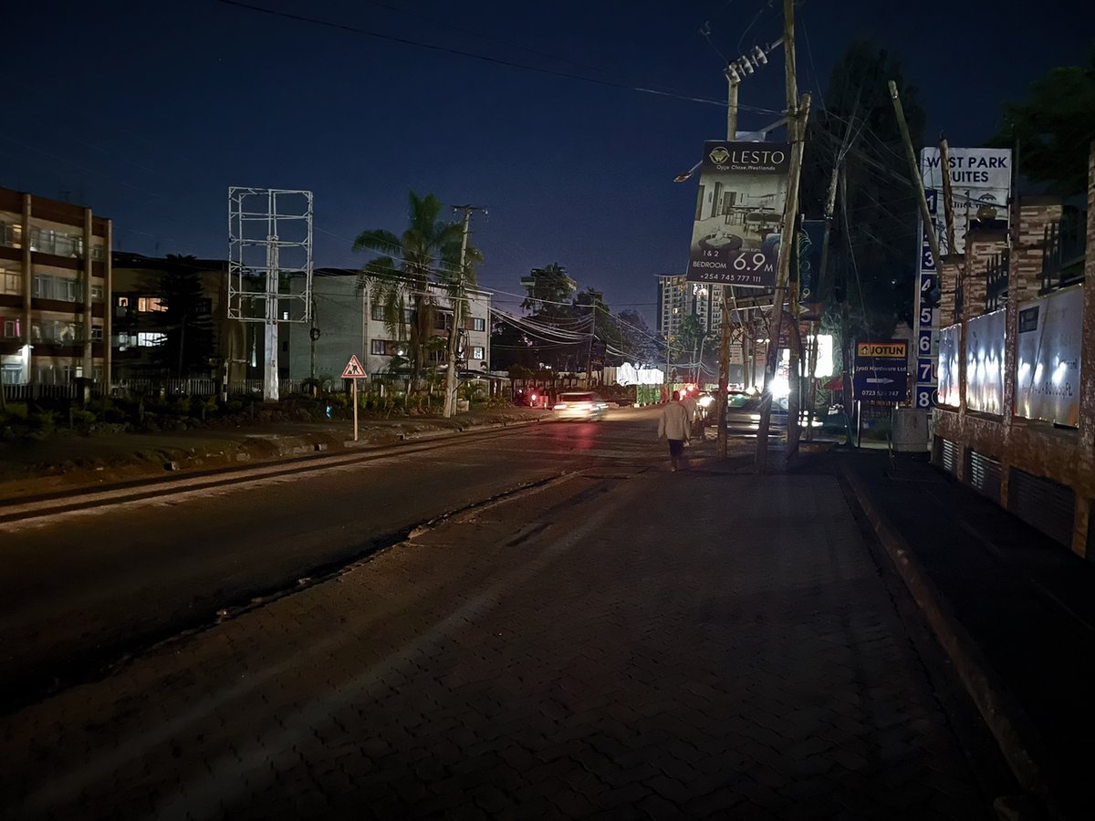 chriskost's tweet photo. Returning to Nairobi after a year and a half, it saddens me to see how much the walking environment has deteriorated: broken pavements, streets without lighting, and overflowing drainage. City residents deserve better. https://t.co/hFcyJxZvjt