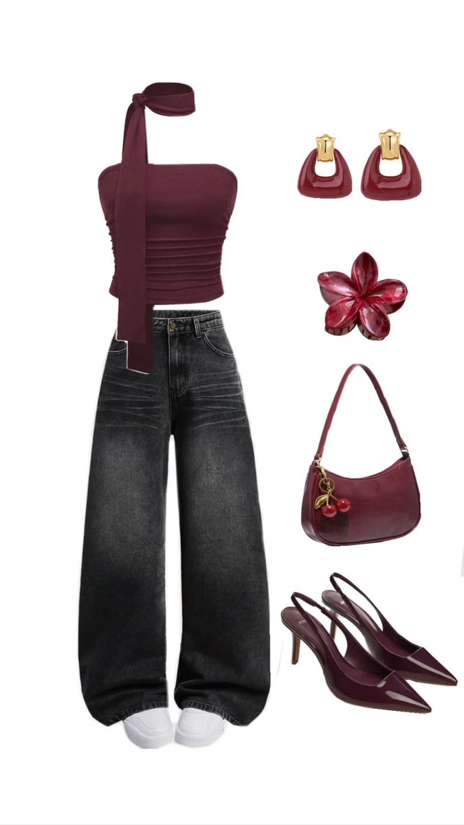 04Saulo's tweet photo. Red cherry outfit. Comment below https://t.co/FZUSwuZN3V