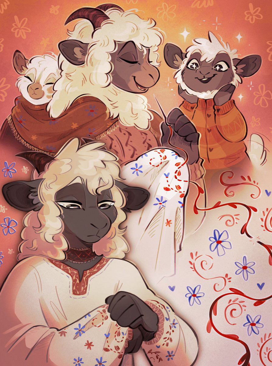 Freckledb_art's tweet photo. ✨ 4. Memories ✨ #cotltober2026 #cultofthelamb …oh my little soldier boy.. https://t.co/k4Ge1GWBPU