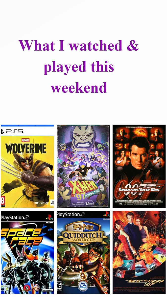 marktonna1's tweet photo. #wolverineps5 #jamesbond007 #qudditch #xmen #spacerace https://t.co/Mn5vLdNzfY