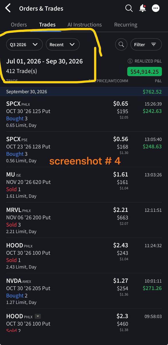 ThetaFreedom_'s tweet photo. Thanks @WealthCoachMak for your coaching! Made me a lot more comfortable with options trading. Still a long way to go. YTD realized profits (started in June 2026) = $62308.73. 

Will share account #2 soon. https://t.co/174eETvmta