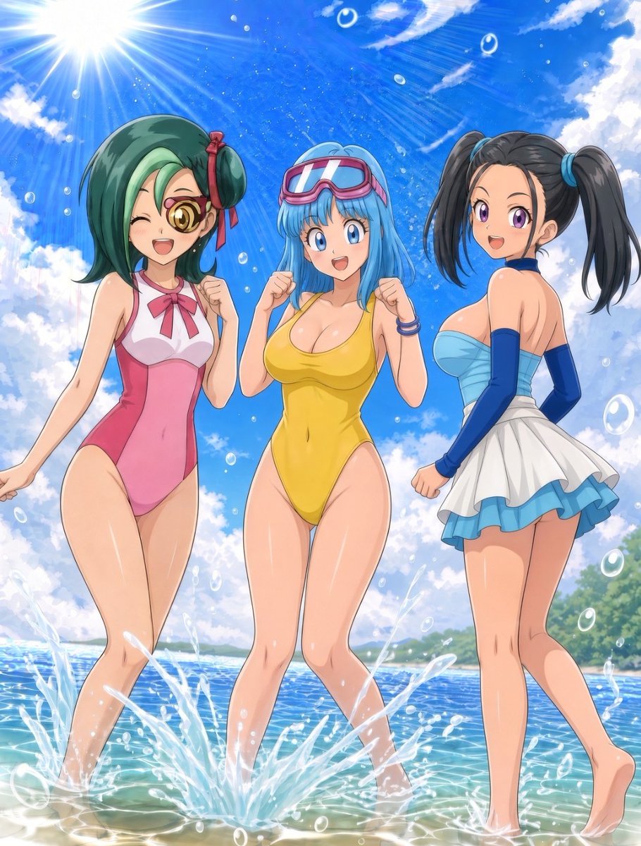 Birilillo's tweet photo. My three supreme waifus 😍 what is your favourite among them?
#yugioh #yugioh_zexal #Kotori_mizuki #tori_meadows #dragon_ball #dragonballz #maron #blue_dragon #bouquet #anime #fanservice https://t.co/xEpIgy50zO